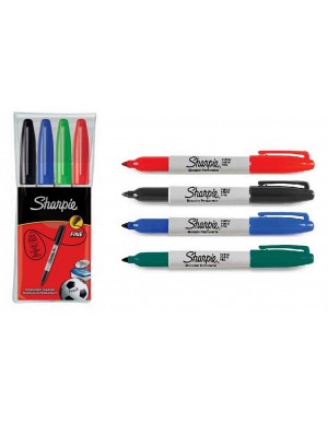 Pte. 4 rotuladores permanentes Sharpie fine