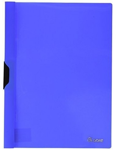 DOSSIER CLIP METALICO P.P. A-4 AZUL