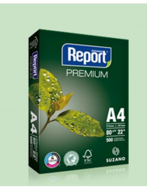 Papel A-4 Report 80 gr.  (paquete 500 hojas)