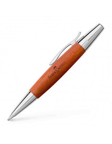 Bolígrafo e-motion peral marrón rojizo Faber-Castell