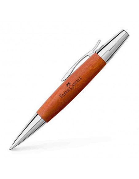 Bolígrafo e-motion peral marrón rojizo Faber-Castell