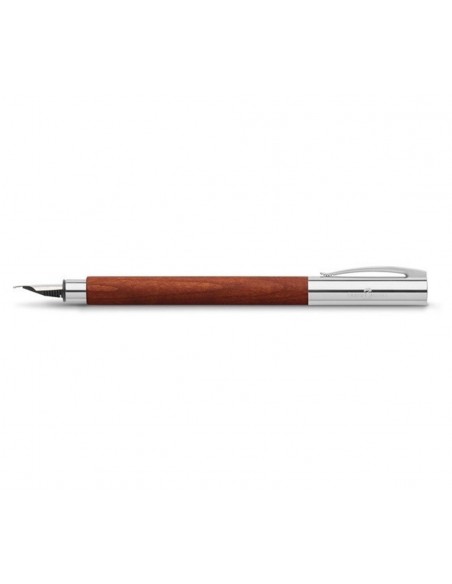 Pluma AMBITION madera de peral marrón F-Faber Castell