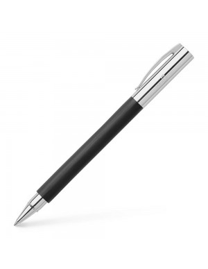 Roller AMBITION resina preciosa negro Faber-Castell
