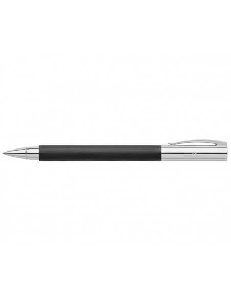 Roller AMBITION resina preciosa negro Faber-Castell