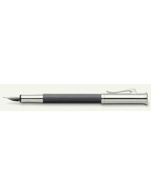 Pluma estilográfica Guilloche Ciselé antracita Graf Von Faber Castell