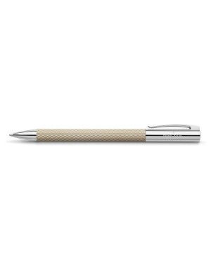 Bolígrafo Ambition OpArt arena blanca Faber Castell 2