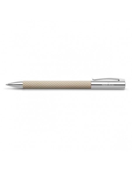 Bolígrafo Ambition OpArt arena blanca Faber Castell