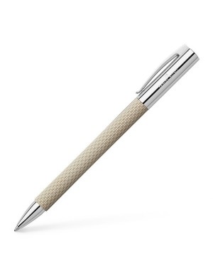 Bolígrafo Ambition OpArt arena blanca Faber Castell
