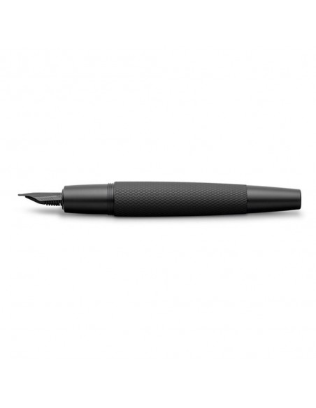 Pluma estilográfica e-motion pure black "F" Faber Castell