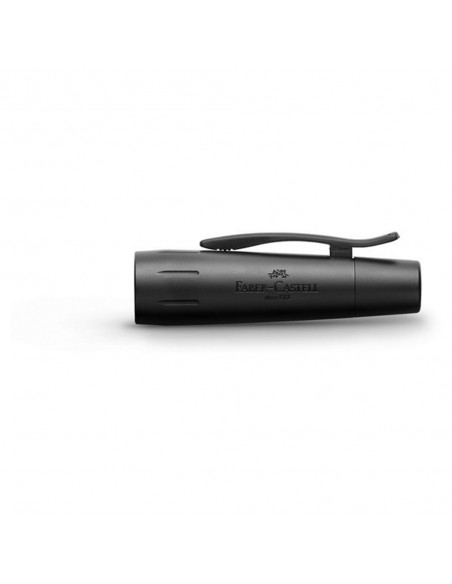 Pluma estilográfica e-motion pure black "F" Faber Castell