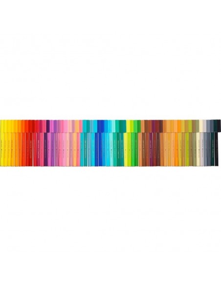 Maletín de plástico con 60 rotuladores Connector + 12 conectroes + 1 folleto para colorear Faber Castell