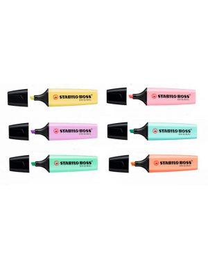 Fluorescente pastel Stabilo Boss original