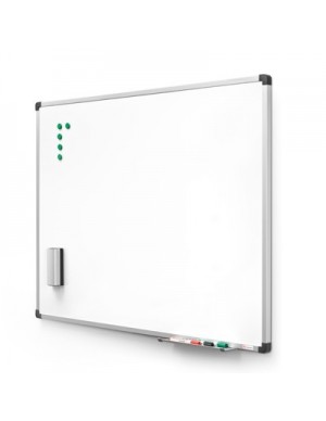 Pizarra blanca acero vitrificado 300x122 cm Ref. 1011-7