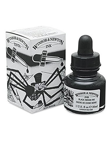 Tinta china 30 ml negra winsor&newton
