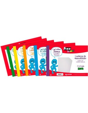 Cuaderno múltiple 41 hojas surtidas 24x32