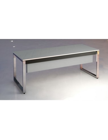 Mesa oficina rectangular cromada Oxygen de Ofitres