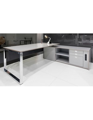 Mesa oficina rectangular Oxygen 160x90x74 de Ofitres