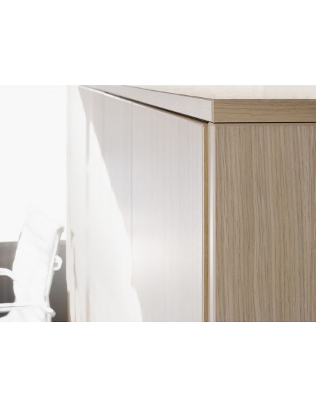 Armario alto con puertas 195x90x45 de Ofitres