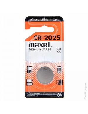 Pila boton CR-2025 maxell