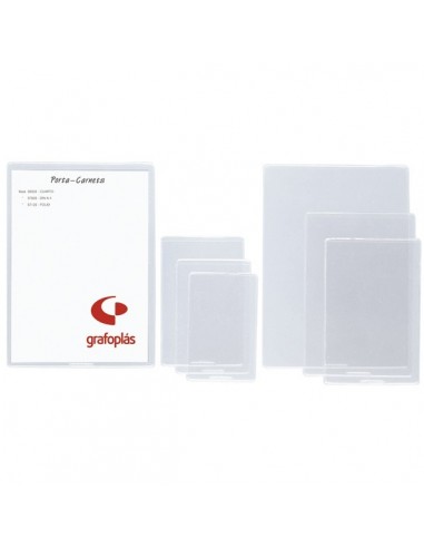 C/ 100 fundas  PVC transparentes con uñero