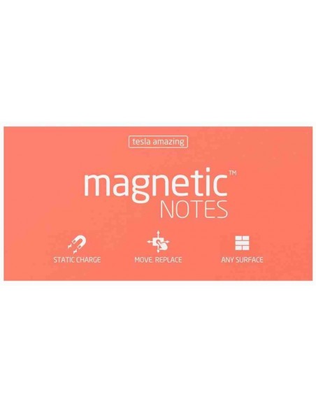 Magnetic notes 200x100 mm tamaño "L"