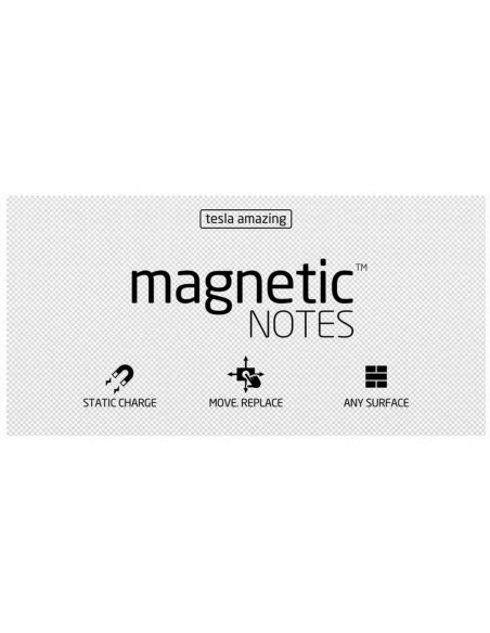 Magnetic notes 200x100 mm tamaño "L"