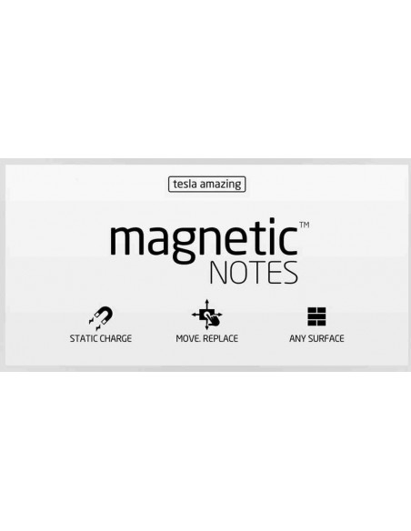 Magnetic notes 200x100 mm tamaño "L"