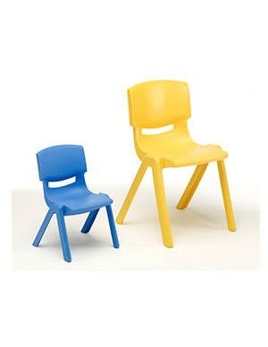 Silla infantil  apilable de polipropileno mod. S19