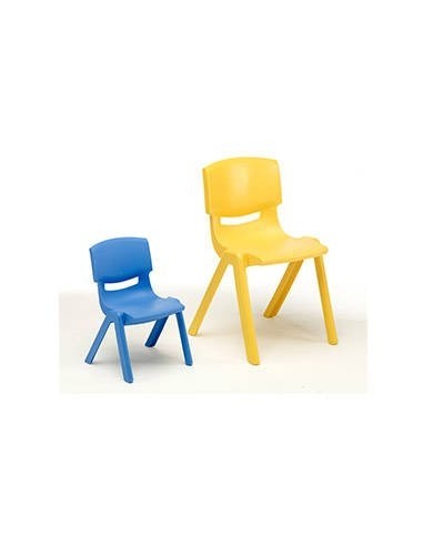 Silla infantil  apilable de polipropileno mod. S19