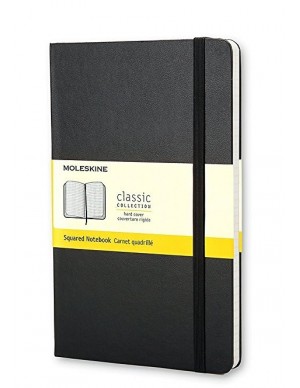 Cuaderno Moleskine Large classic tapa dura color negro