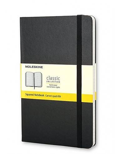 Cuaderno Moleskine Large classic tapa dura color negro