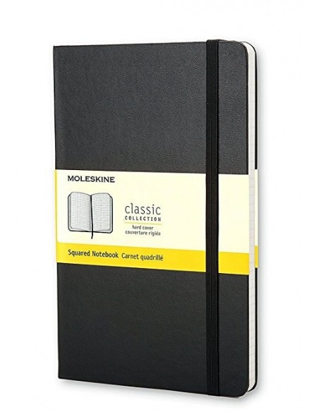 Cuaderno Moleskine Large classic tapa dura color negro