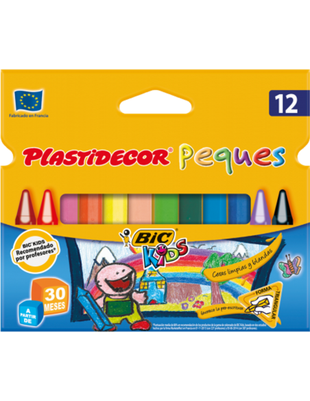 C/ 24 CERAS CERAS  PLASTIDECOR BIC