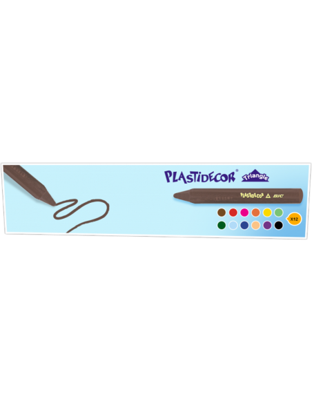 C/ 24 CERAS CERAS  PLASTIDECOR BIC