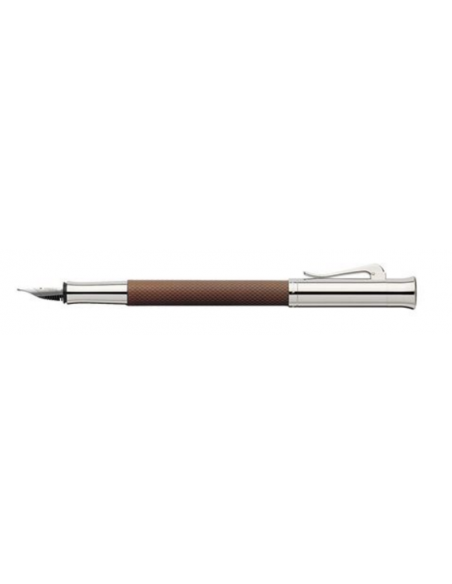 PLUMA ESTILOGRÁFICA GUILLOCHE COÑAC Graf Von Faber Castell