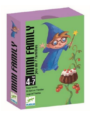 Juego de cartas MINI FAMILY Djeco