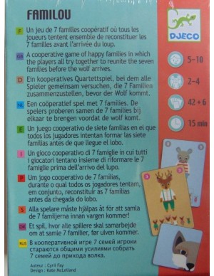 Juego de cartas FAMILOU Djeco 2