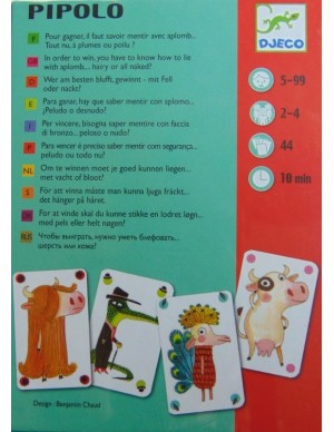 Juego de cartas PIPOLO Djeco 2