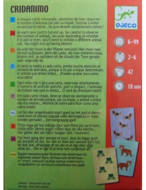 Juego de cartas SAVANA Djeco 2