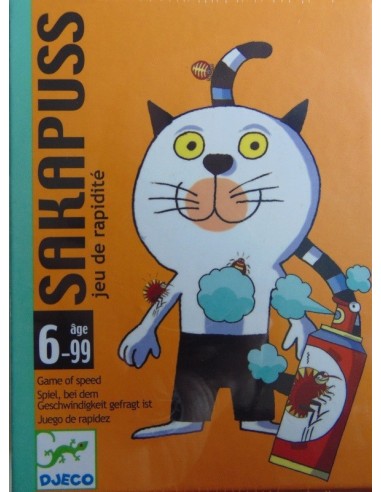 Juego de cartas SAKAPUSS Djeco