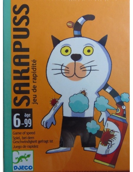 Juego de cartas SAKAPUSS Djeco