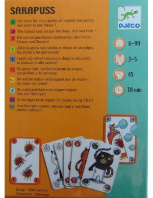 Juego de cartas SAKAPUSS Djeco 2