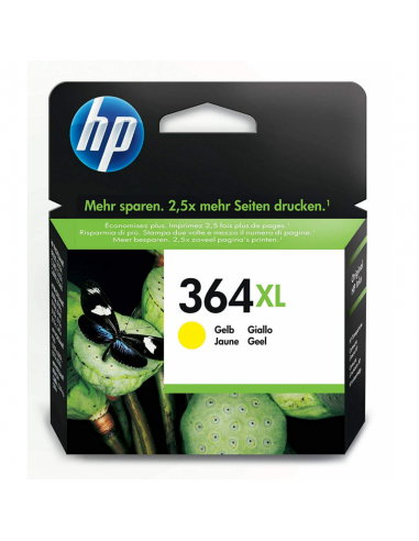 Cartucho HP 364 XL amarillo