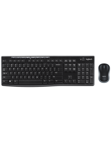 Teclado y ratón inalámbrico Logitech MK270