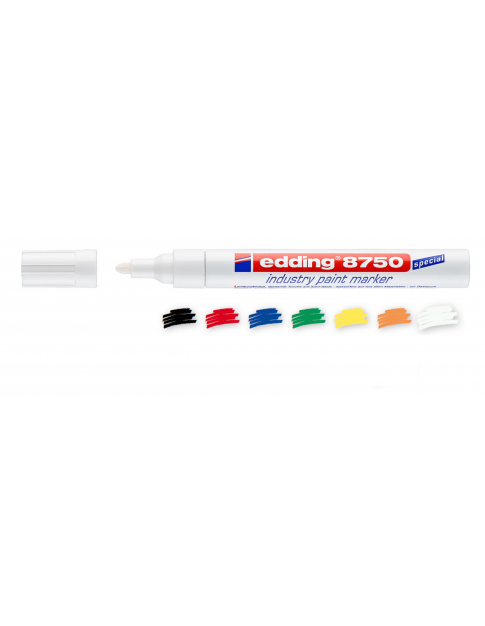Rotulador permanente Edding 8750 colores