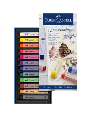 Estuche 12 pasteles blandos...