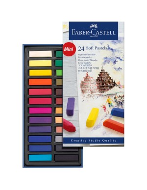 Estuche 24 mini  pasteles...
