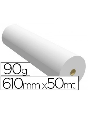 Rollo plotter  610 x 50 90 gr.