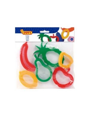 Bolsa 6 moldes frutas