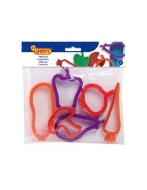 Bolsa 6 moldes animales granja